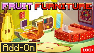 Thumbnail of the Minecraft Bedrock Marketplace product FRUIT FURNITURE Add-On created by Misfits.