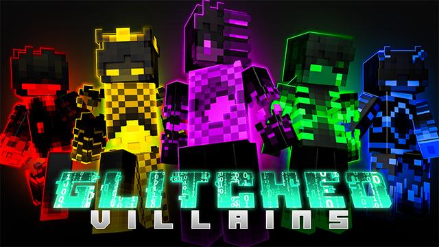 Thumbnail of the Minecraft Bedrock Marketplace product Glitched Villains created by Misfits.