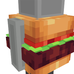 Thumbnail of the Minecraft Bedrock Marketplace product Hamburger Suit! created by Misfits.
