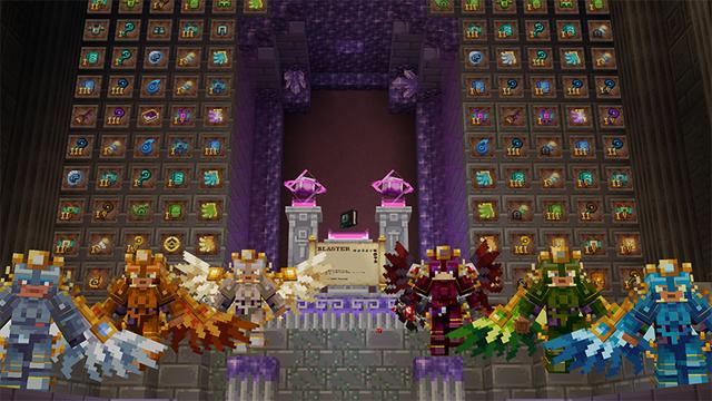 Screenshot of the Minecraft Bedrock Marketplace product Magic Add-On created by Misfits.