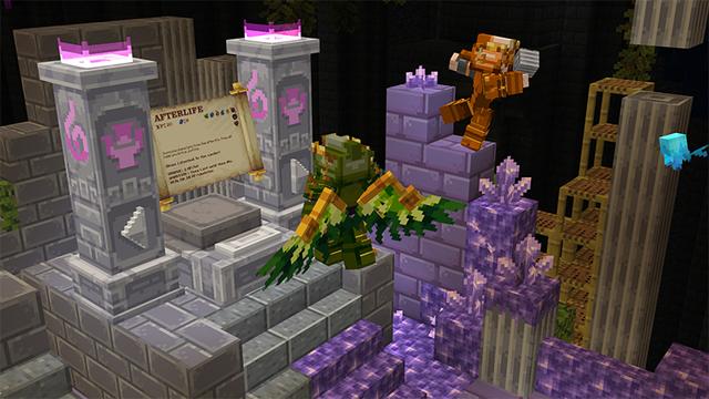 Screenshot of the Minecraft Bedrock Marketplace product Magic Add-On created by Misfits.