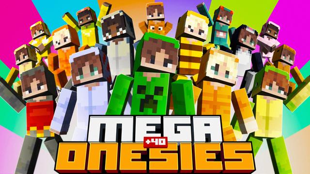 Thumbnail of the Minecraft Bedrock Marketplace product Mega +40 Onesies created by Misfits.