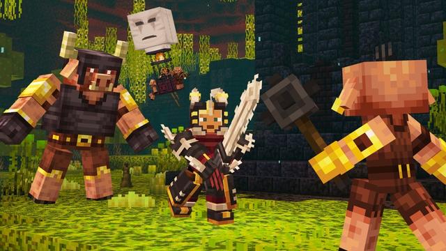 Screenshot of the Minecraft Bedrock Marketplace product Nether Expansion Add-On created by Misfits.