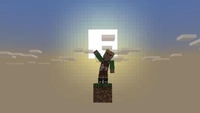 Screenshot of the Minecraft Bedrock Marketplace product OneBlock created by Misfits.