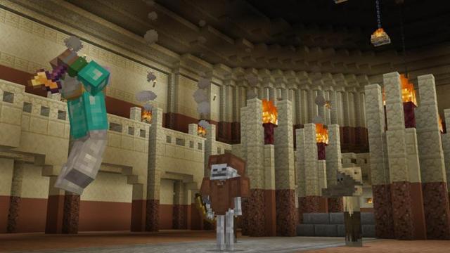Screenshot of the Minecraft Bedrock Marketplace product OneBlock created by Misfits.