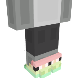 Thumbnail of the Minecraft Bedrock Marketplace product RGB Pig Shoes created by Misfits.