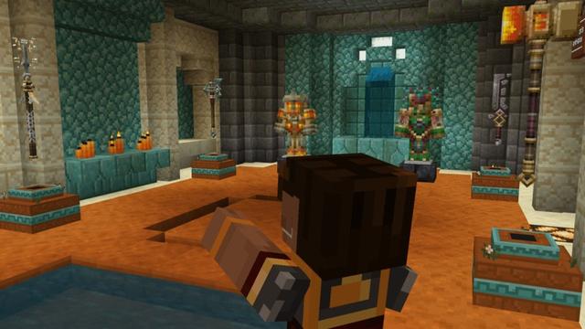 Screenshot of the Minecraft Bedrock Marketplace product Survival Island Base created by Misfits.