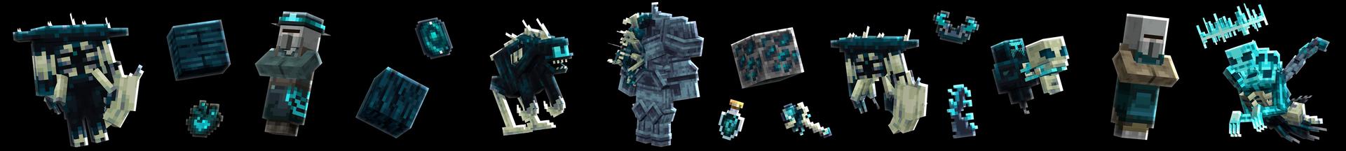 Panorama of the Minecraft Bedrock Marketplace product Warden Dimension created by Misfits.