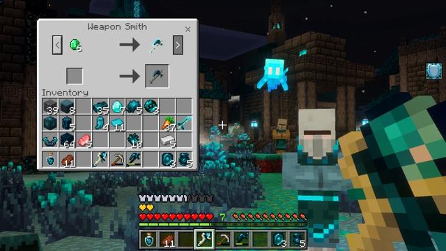 Screenshot of the Minecraft Bedrock Marketplace product Warden Dimension created by Misfits.