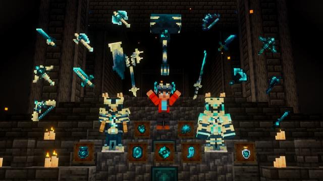 Screenshot of the Minecraft Bedrock Marketplace product Warden Dimension created by Misfits.