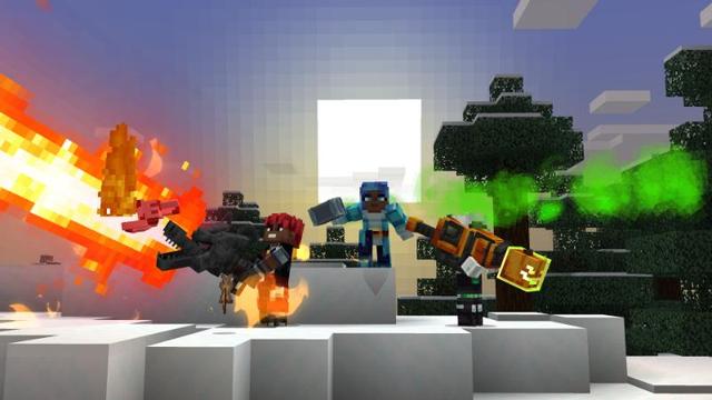 Screenshot of the Minecraft Bedrock Marketplace product Weapon created by Misfits.