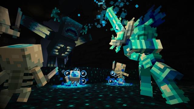 Screenshot of the Minecraft Bedrock Marketplace product Weapons Evolve created by Misfits.