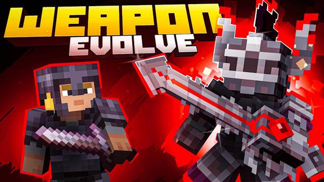 Thumbnail of the Minecraft Bedrock Marketplace product Weapons Evolve created by Misfits.
