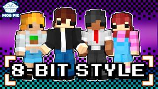 Thumbnail of the Minecraft Bedrock Marketplace product 8-Bit Style created by Mob Pie.