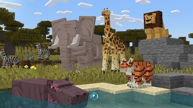 Screenshot of the Minecraft Bedrock Marketplace product Animals Add-On created by Mob Pie.