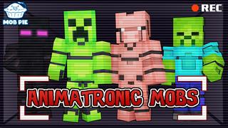 Thumbnail of the Minecraft Bedrock Marketplace product Animatronic Mobs created by Mob Pie.