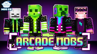 Thumbnail of the Minecraft Bedrock Marketplace product Arcade Mobs created by Mob Pie.