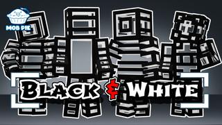 Thumbnail of the Minecraft Bedrock Marketplace product Black & White created by Mob Pie.