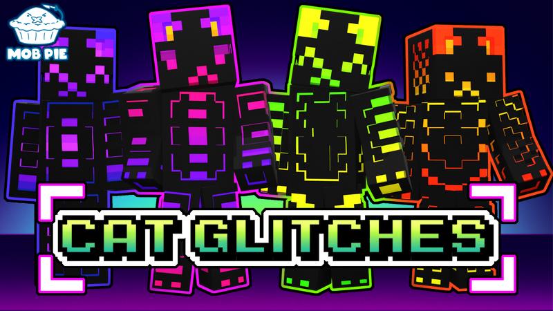 Cat Glitches by Mob Pie | CHUNK - Minecraft Bedrock Marketplace Explorer