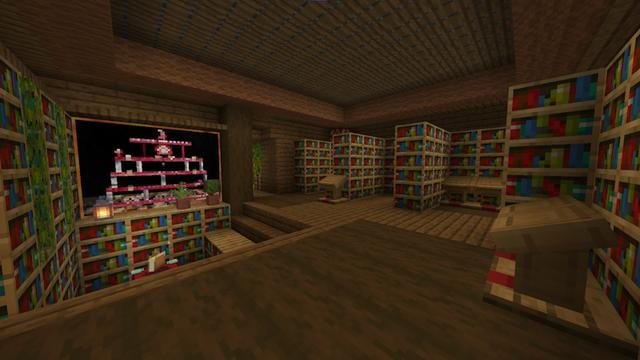Screenshot of the Minecraft Bedrock Marketplace product Cliffside Millionaire Mansion created by Mob Pie.