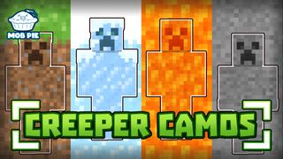 Thumbnail of the Minecraft Bedrock Marketplace product Creeper Camos created by Mob Pie.