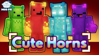 Thumbnail of the Minecraft Bedrock Marketplace product Cute Horns created by Mob Pie.