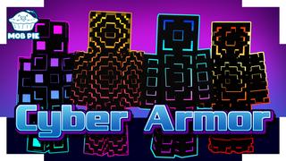 Thumbnail of the Minecraft Bedrock Marketplace product Cyber Armor created by Mob Pie.