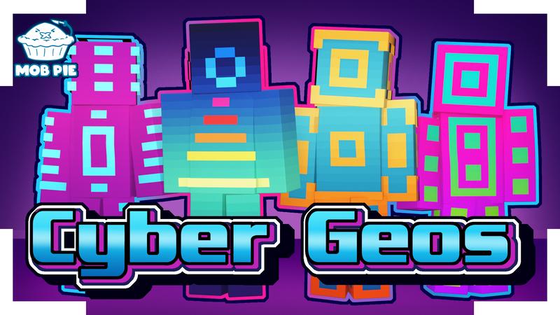 Cyber Geos by Mob Pie | CHUNK - Minecraft Bedrock Marketplace Explorer
