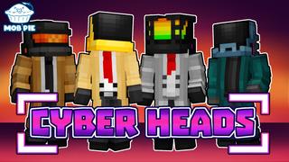 Thumbnail of the Minecraft Bedrock Marketplace product Cyber Heads created by Mob Pie.