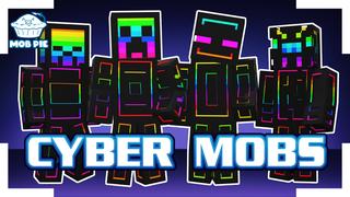 Thumbnail of the Minecraft Bedrock Marketplace product Cyber Mobs created by Mob Pie.