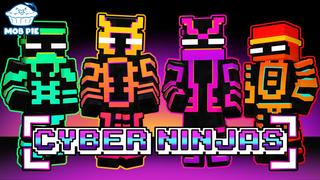 Thumbnail of the Minecraft Bedrock Marketplace product Cyber Ninjas created by Mob Pie.