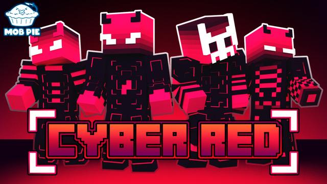 Thumbnail of the Minecraft Bedrock Marketplace product Cyber Red created by Mob Pie.