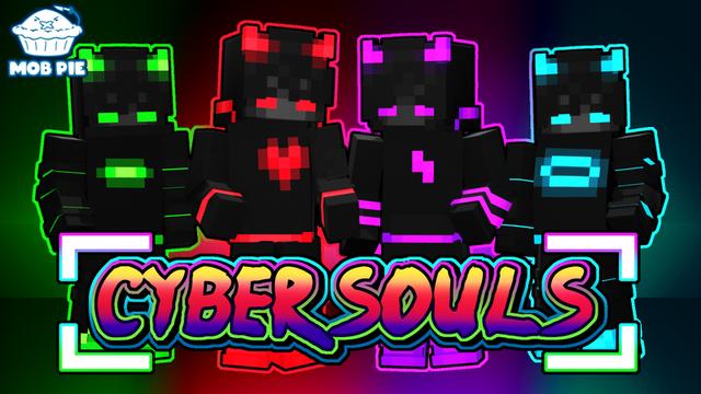 Thumbnail of the Minecraft Bedrock Marketplace product Cyber Souls created by Mob Pie.