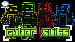Thumbnail of the Minecraft Bedrock Marketplace product Cyber Suits created by Mob Pie.