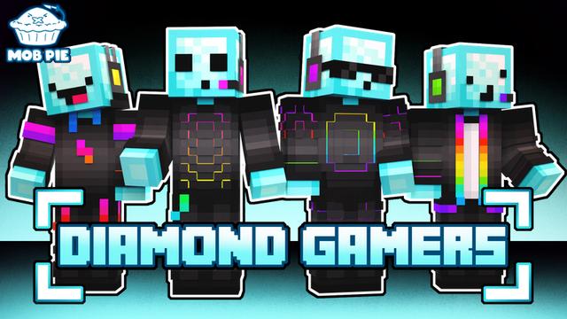 Thumbnail of the Minecraft Bedrock Marketplace product Diamond Gamers created by Mob Pie.