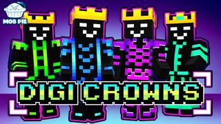 Thumbnail of the Minecraft Bedrock Marketplace product Digi Crowns created by Mob Pie.