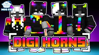 Thumbnail of the Minecraft Bedrock Marketplace product Digi Horns created by Mob Pie.