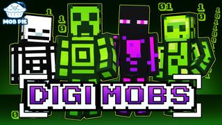 Thumbnail of the Minecraft Bedrock Marketplace product Digimobs created by Mob Pie.
