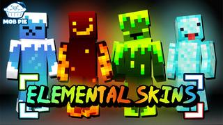Thumbnail of the Minecraft Bedrock Marketplace product Elemental Skins created by Mob Pie.