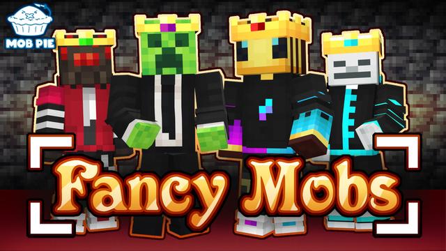 Thumbnail of the Minecraft Bedrock Marketplace product Fancy Mobs created by Mob Pie.