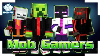 Thumbnail of the Minecraft Bedrock Marketplace product Gamer Mobs created by Mob Pie.
