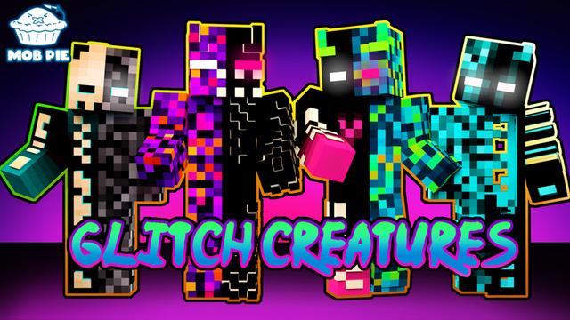 Thumbnail of the Minecraft Bedrock Marketplace product Glitch Creatures created by Mob Pie.