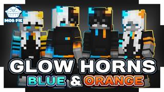 Thumbnail of the Minecraft Bedrock Marketplace product Glow Horns: Blue & Orange created by Mob Pie.