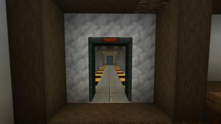 Screenshot of the Minecraft Bedrock Marketplace product Hidden Security Base created by Mob Pie.