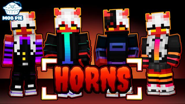 Thumbnail of the Minecraft Bedrock Marketplace product Horns created by Mob Pie.