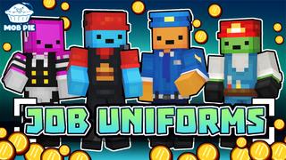 Thumbnail of the Minecraft Bedrock Marketplace product Job Uniforms created by Mob Pie.