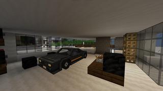 Screenshot of the Minecraft Bedrock Marketplace product Millionaire Cliffside Mansion created by Mob Pie.