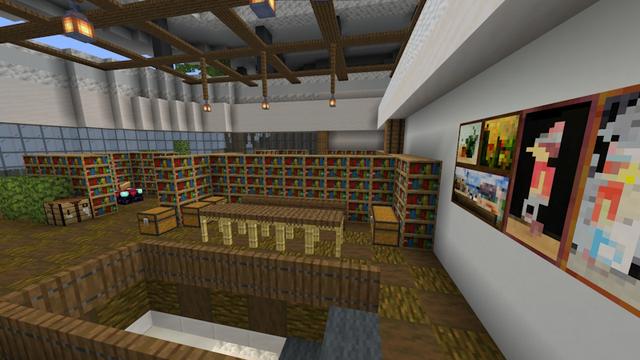 Screenshot of the Minecraft Bedrock Marketplace product Millionaire Island Mansion created by Mob Pie.