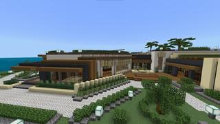 Screenshot of the Minecraft Bedrock Marketplace product Ilha dos Milionários created by Mob Pie.