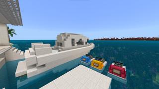 Screenshot of the Minecraft Bedrock Marketplace product Ilha dos Milionários created by Mob Pie.